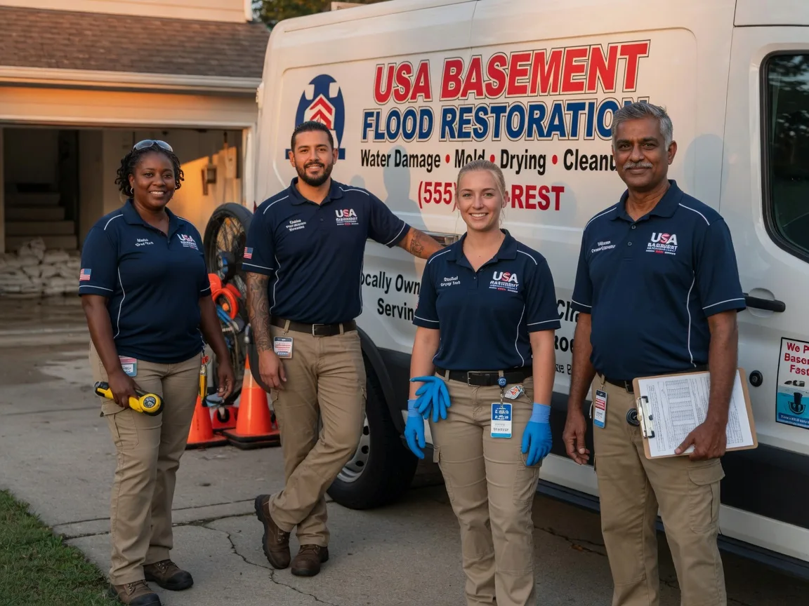 Basement Flood Cleanup company in Lyman, ME